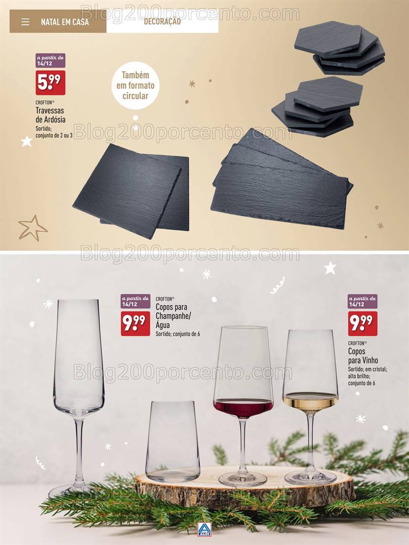 Antevisão Folheto ALDI Presentes de Natal Promoções até 31 dezembro