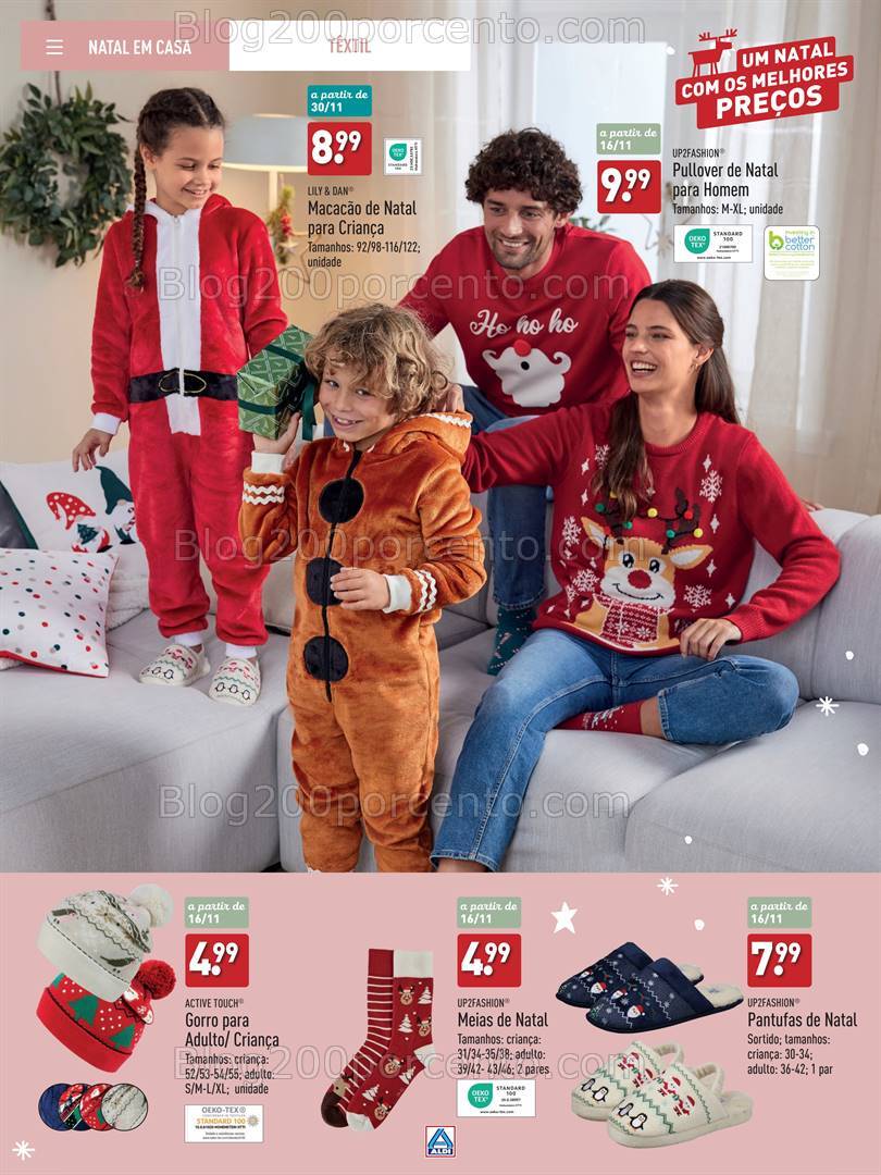 Antevisão Folheto ALDI Presentes de Natal Promoções até 31 dezembro