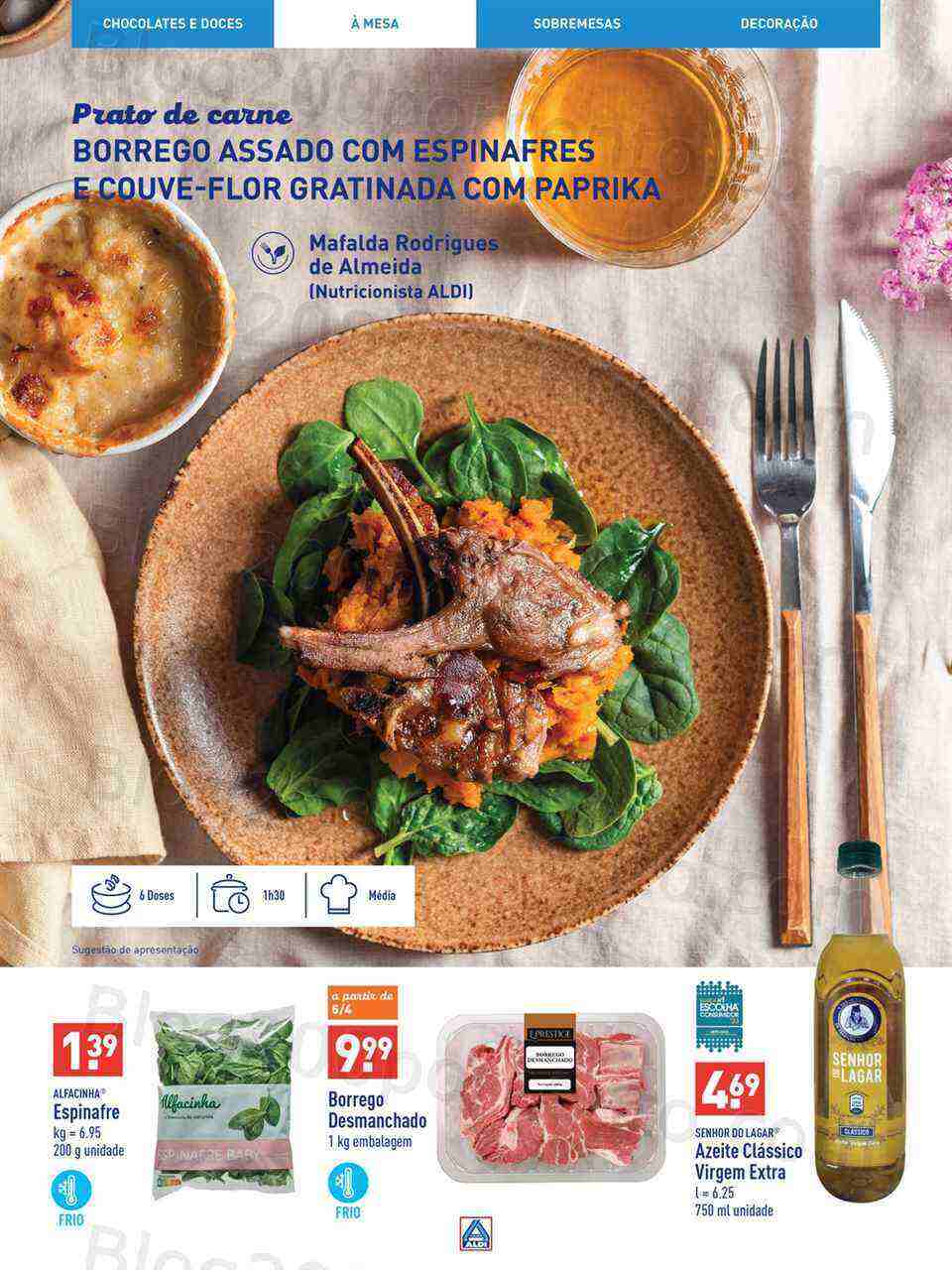 Antevisão Folheto ALDI Páscoa Promoções a partir de 8 março