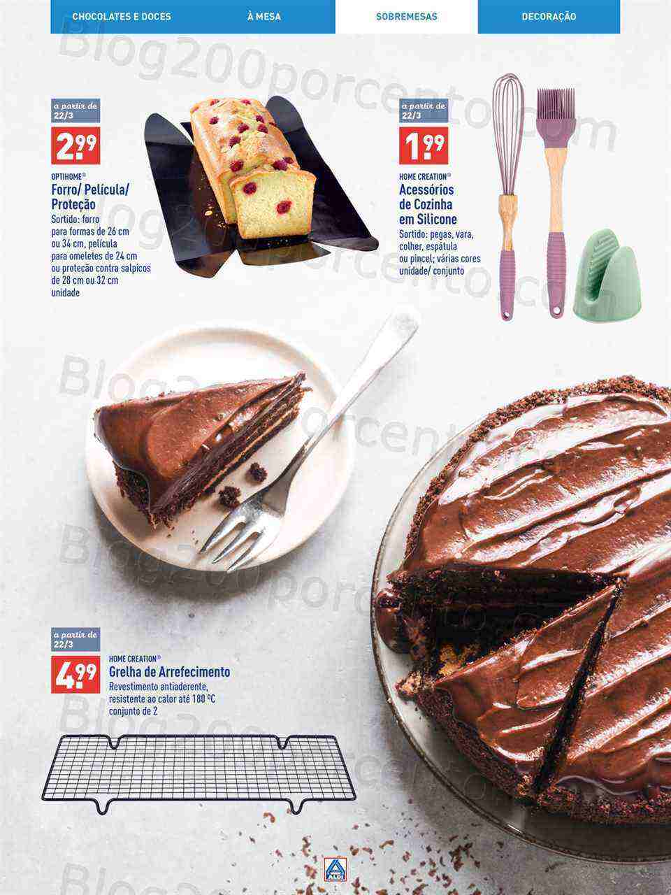 Antevisão Folheto ALDI Páscoa Promoções a partir de 8 março