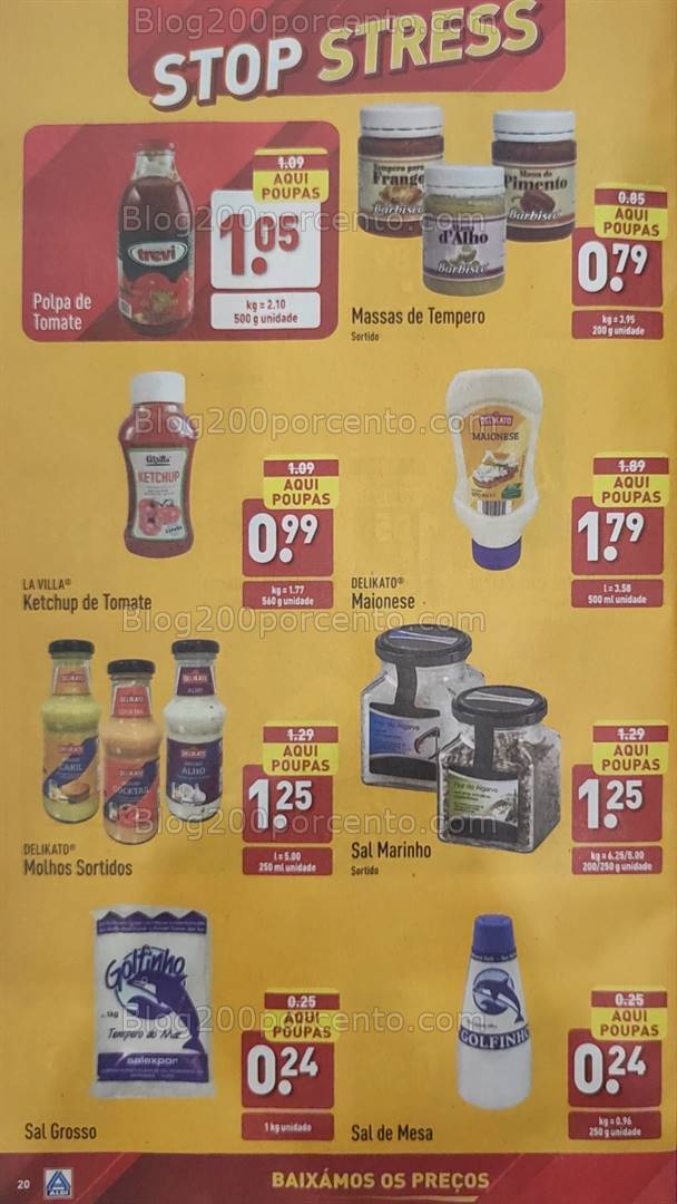 Antevisão Folheto ALDI Stop Stress - Baixamos os Preços Promoções de 11 setembro a 5 novembro