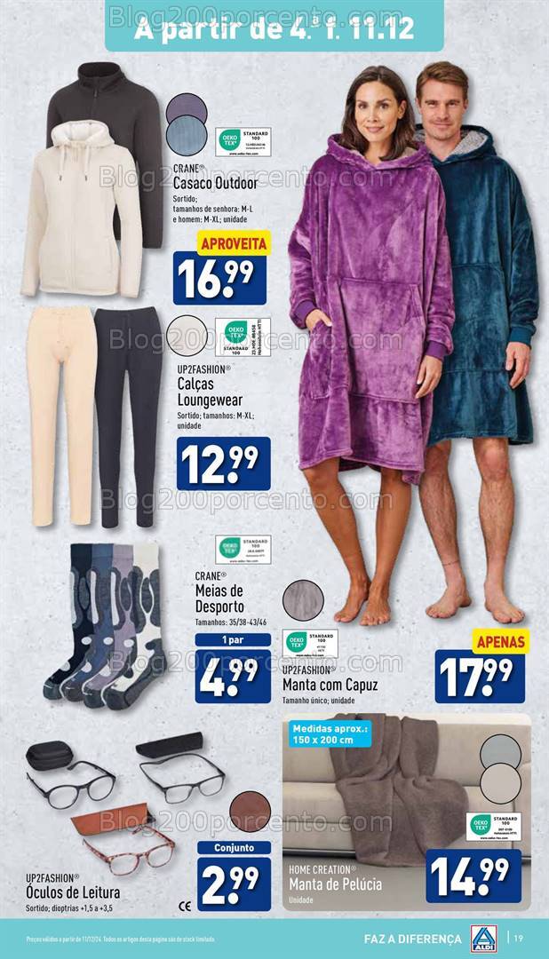Antevisão Folheto ALDI Bazar Promoções a partir de 11 dezembro
