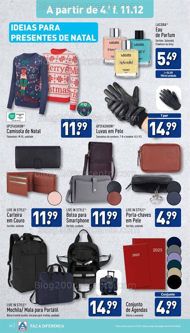 Antevisão Folheto ALDI Bazar Promoções a partir de 11 dezembro