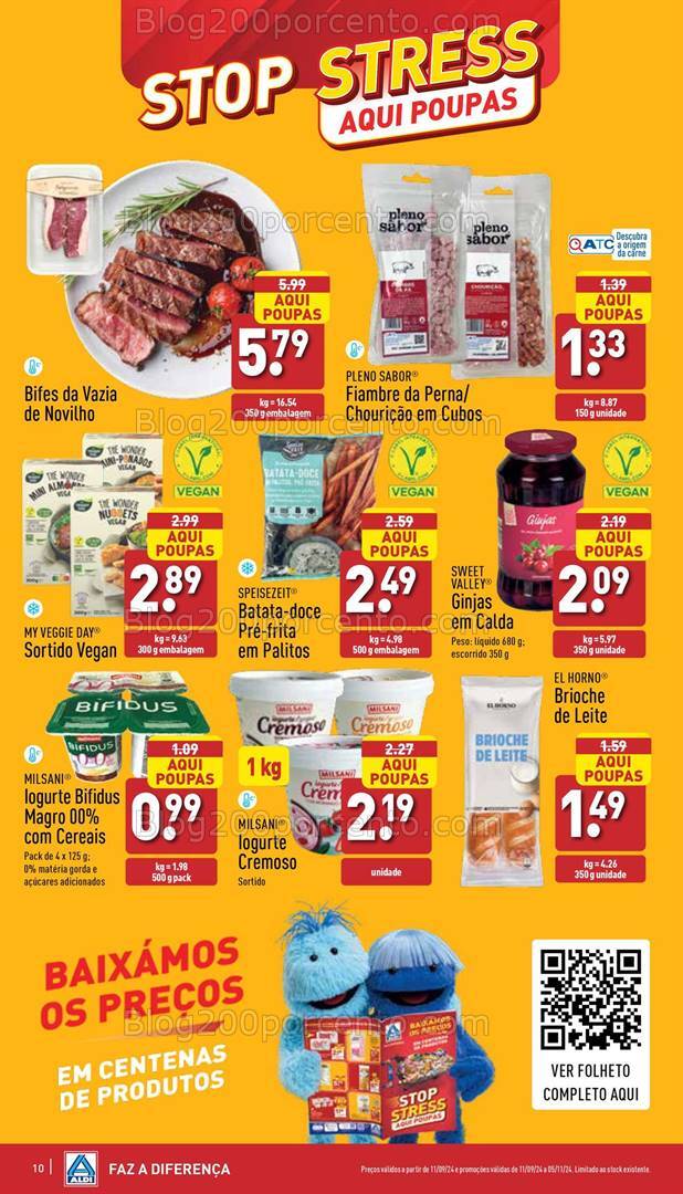 Antevisão Folheto ALDI Promoções de 16 a 22 outubro