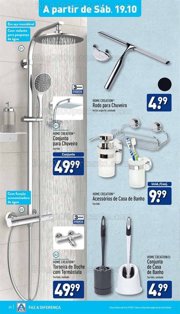 Antevisão Folheto ALDI Promoções de 16 a 22 outubro