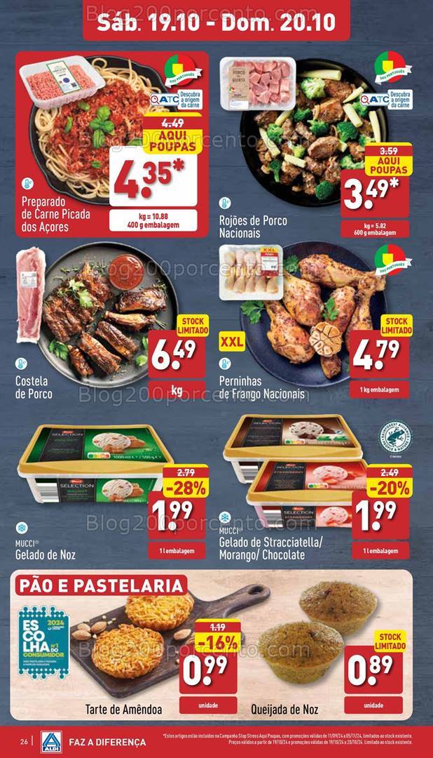Antevisão Folheto ALDI Promoções de 16 a 22 outubro