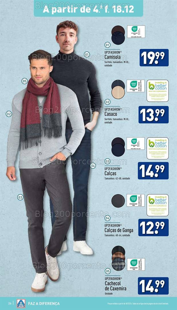 Antevisão Folheto ALDI Promoções de 18 a 24 dezembro