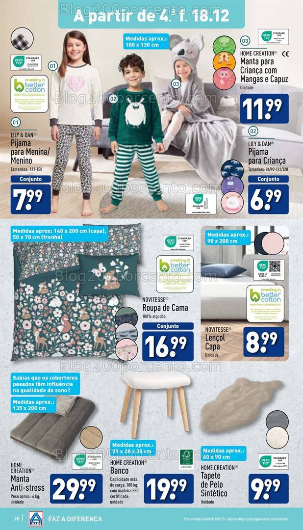Antevisão Folheto ALDI Promoções de 18 a 24 dezembro