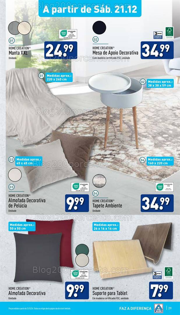Antevisão Folheto ALDI Promoções de 18 a 24 dezembro