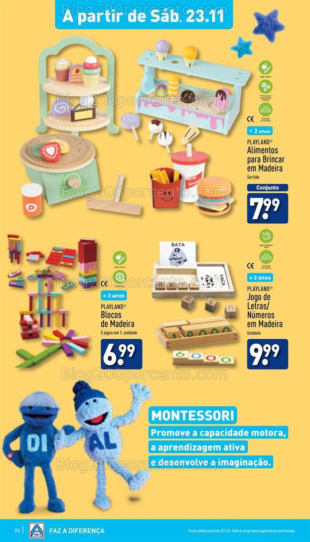 Antevisão Folheto ALDI Bazar Promoções de 20 a 26 novembro