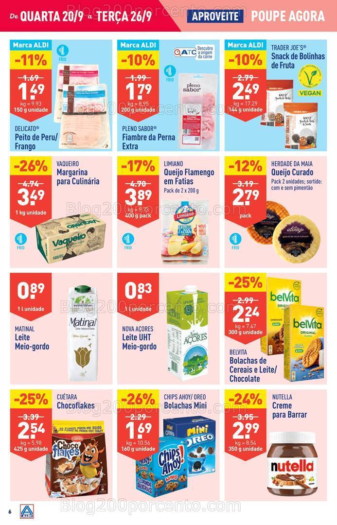 Antevisão Folheto ALDI Promoções de 20 a 26 setembro