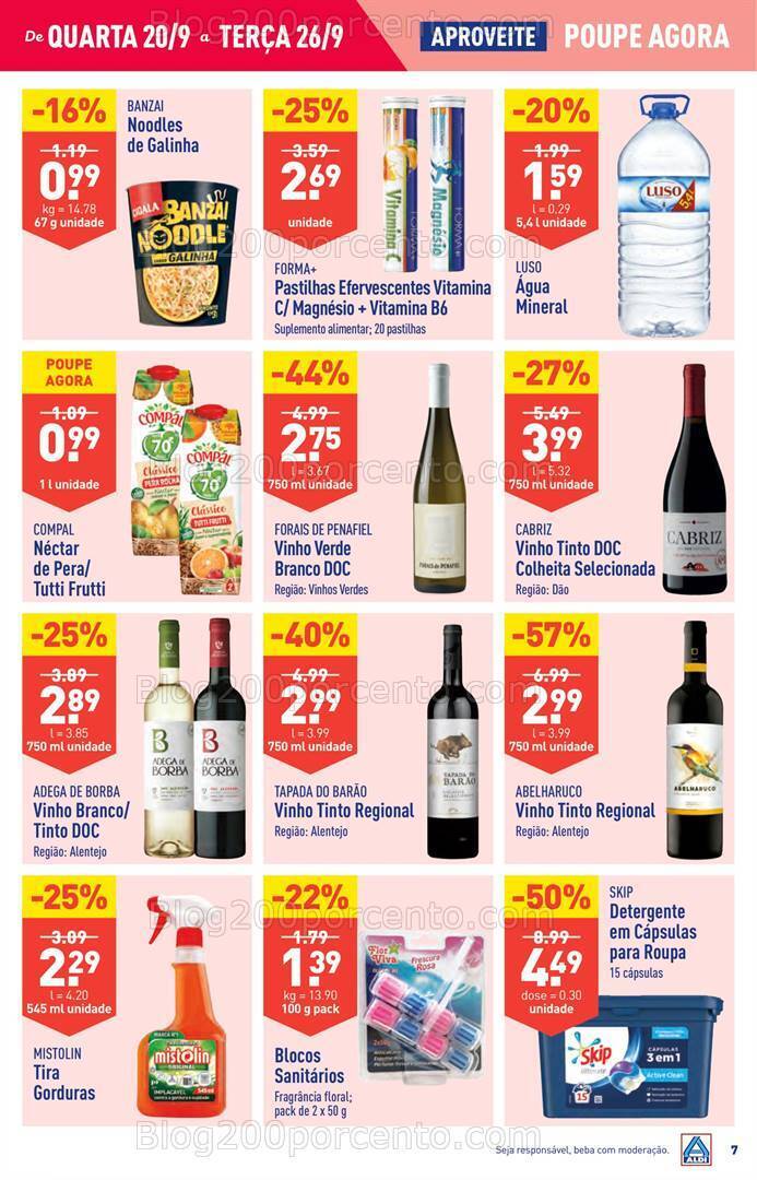 Antevisão Folheto ALDI Promoções de 20 a 26 setembro