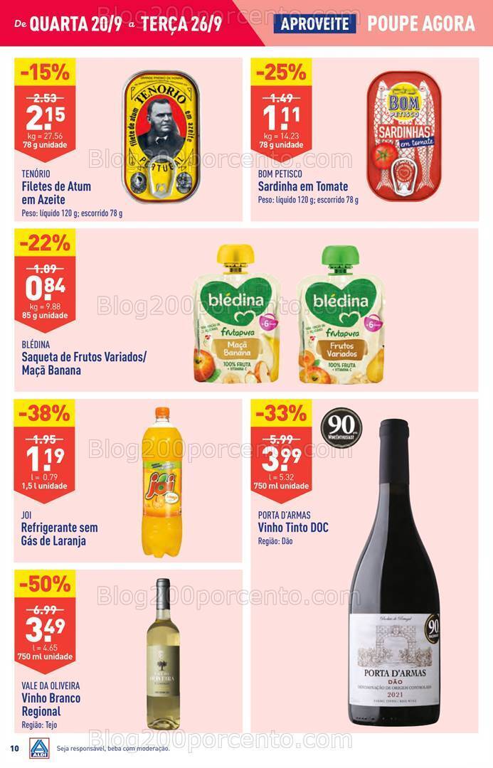 Antevisão Folheto ALDI Promoções de 20 a 26 setembro