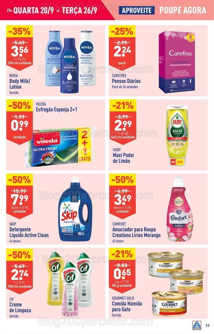 Antevisão Folheto ALDI Promoções de 20 a 26 setembro