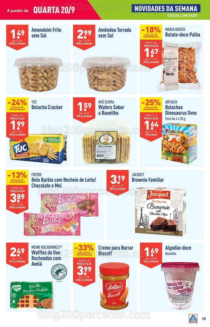 Antevisão Folheto ALDI Promoções de 20 a 26 setembro