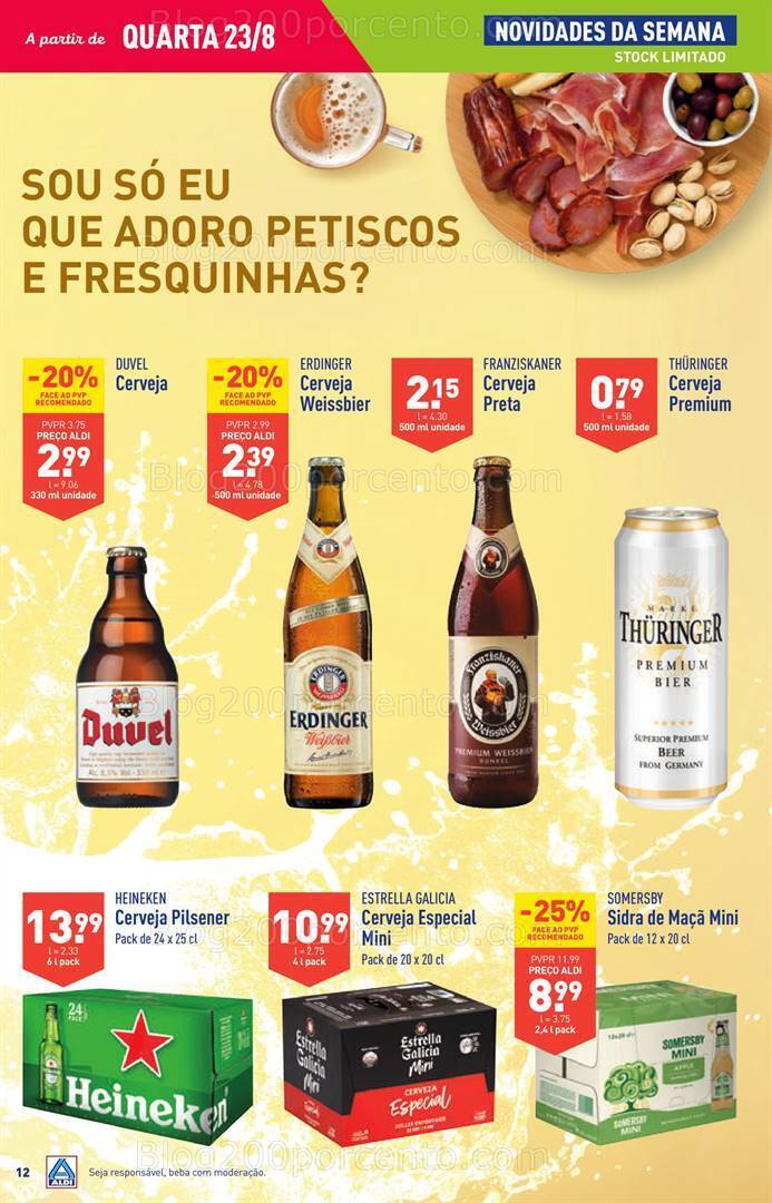 Antevisão Folheto ALDI Promoções de 23 a 29 agosto