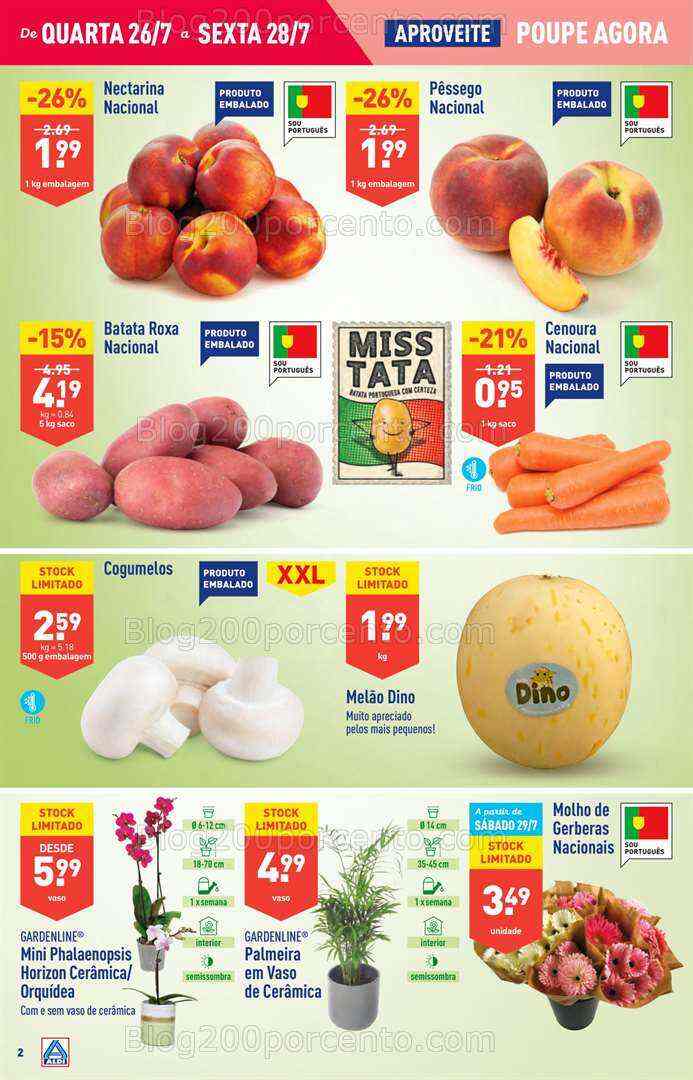 Antevisão Folheto ALDI Promoções de 27 julho a 1 agosto