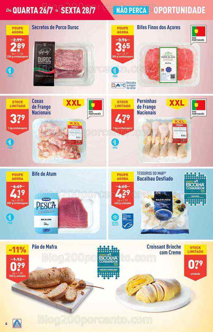 Antevisão Folheto ALDI Promoções de 27 julho a 1 agosto