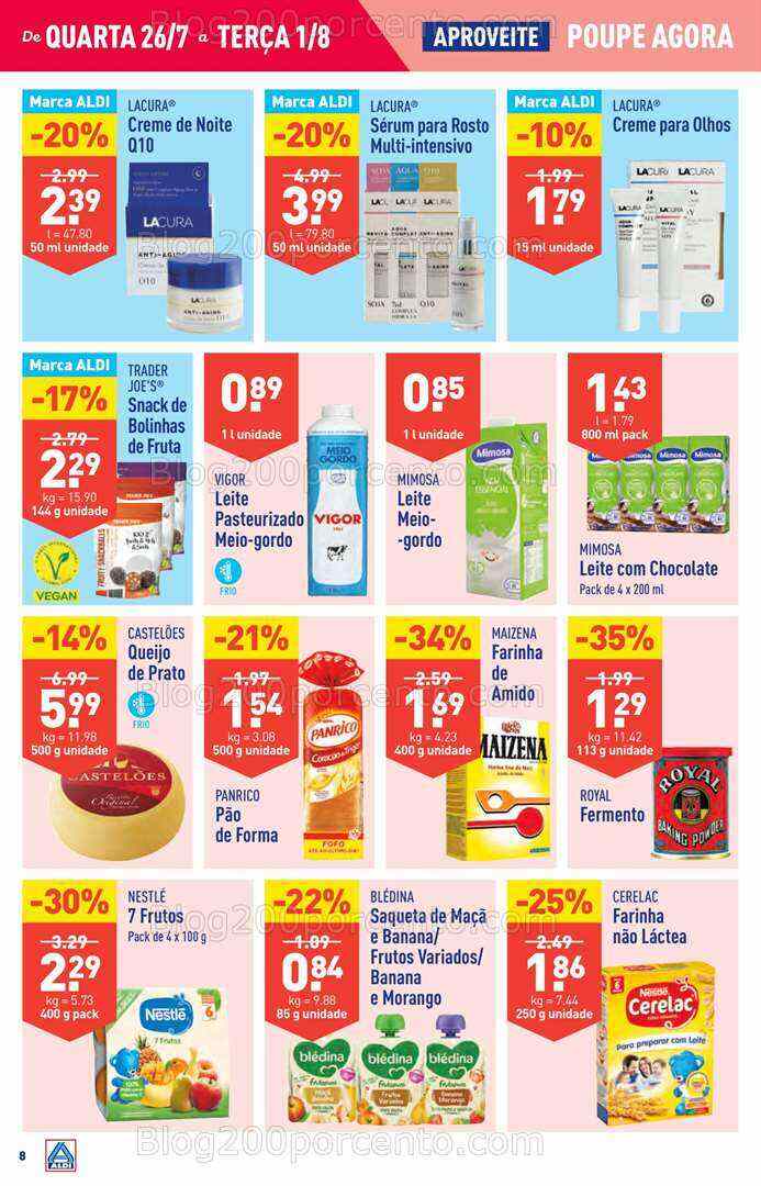 Antevisão Folheto ALDI Promoções de 27 julho a 1 agosto