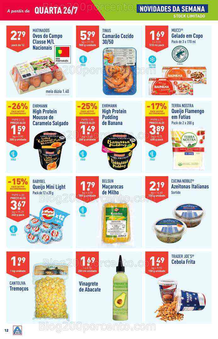 Antevisão Folheto ALDI Promoções de 27 julho a 1 agosto