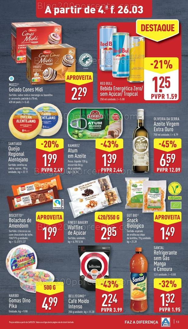 Antevisão Folheto ALDI Promoções de 26 março a 1 abril