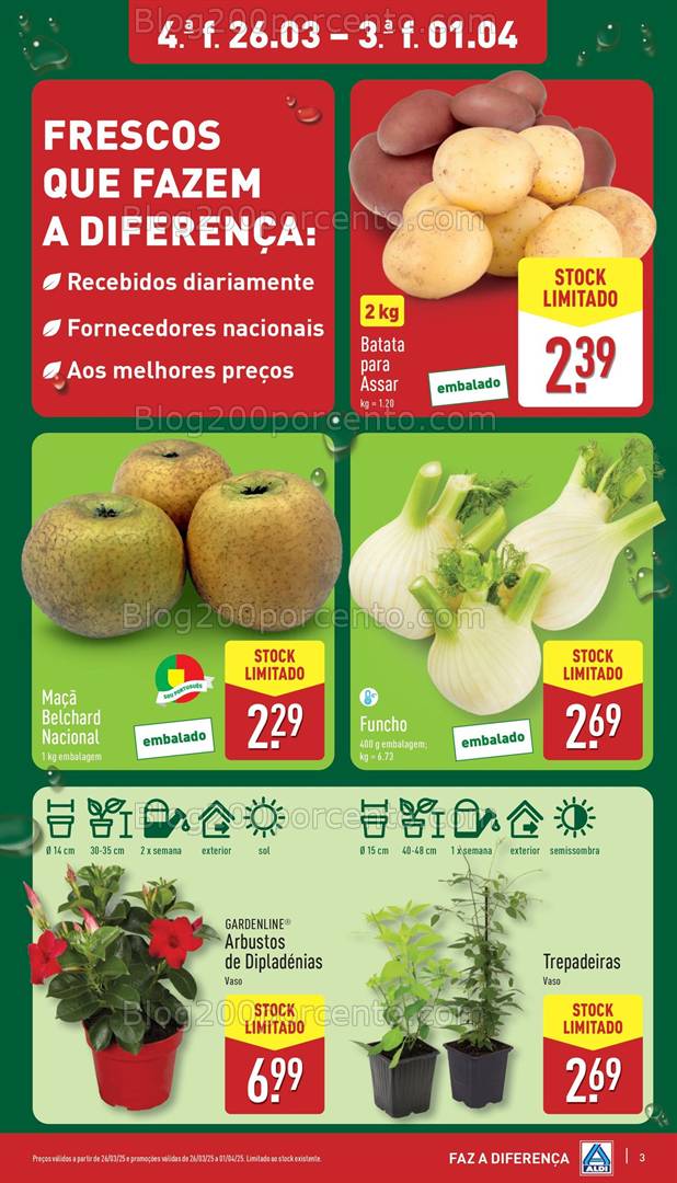 Antevisão Folheto ALDI Promoções de 26 março a 1 abril