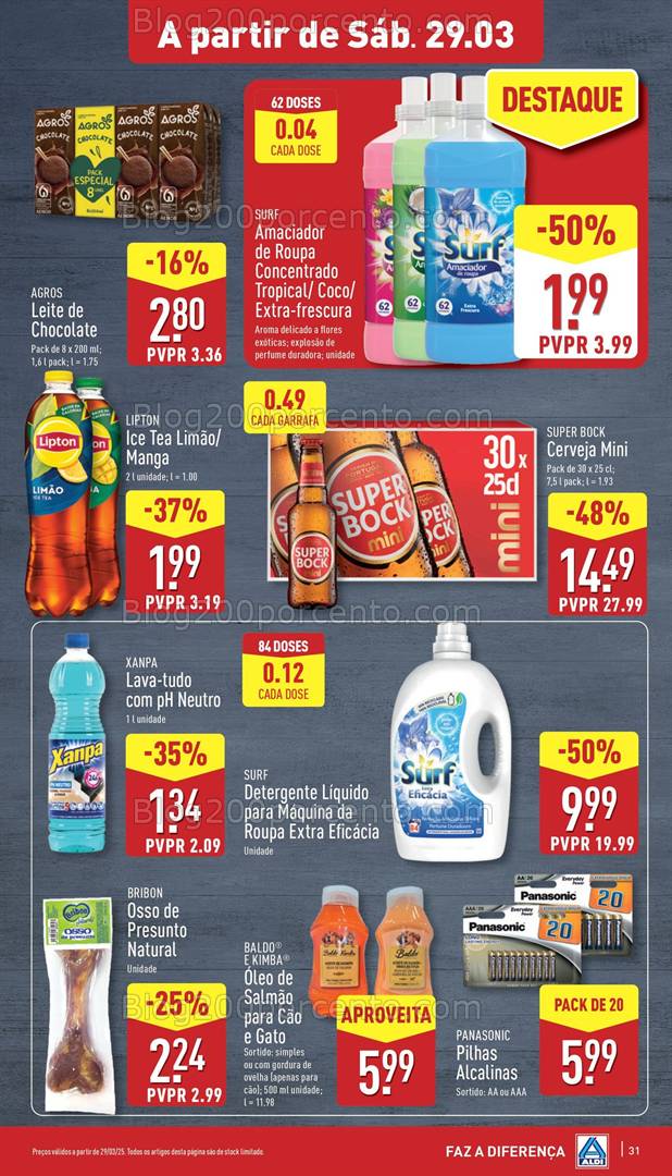 Antevisão Folheto ALDI Promoções de 26 março a 1 abril