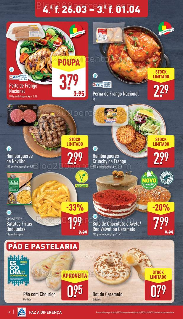 Antevisão Folheto ALDI Promoções de 26 março a 1 abril