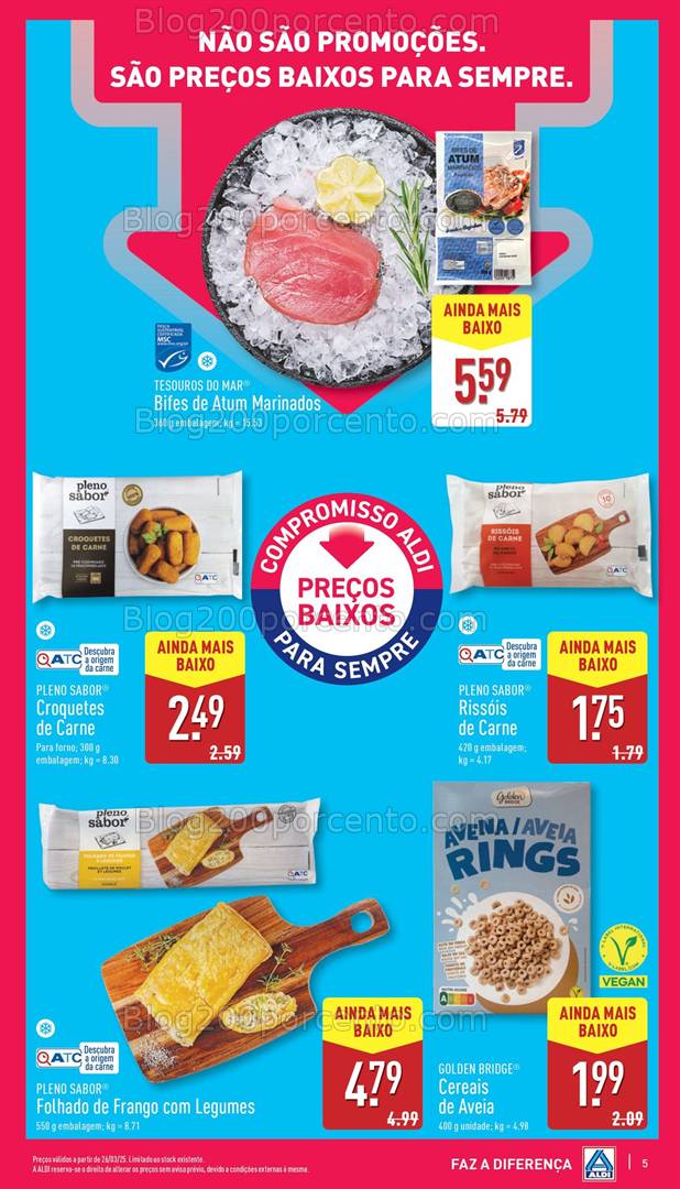 Antevisão Folheto ALDI Promoções de 26 março a 1 abril