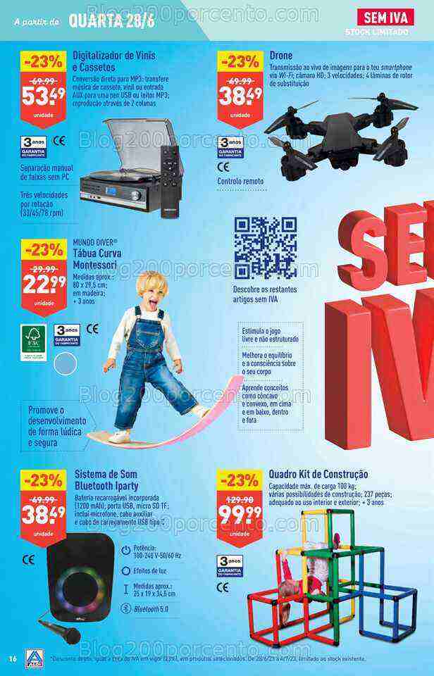 Antevisão Folheto ALDI Bazar Promoções de 28 junho a 4 julho