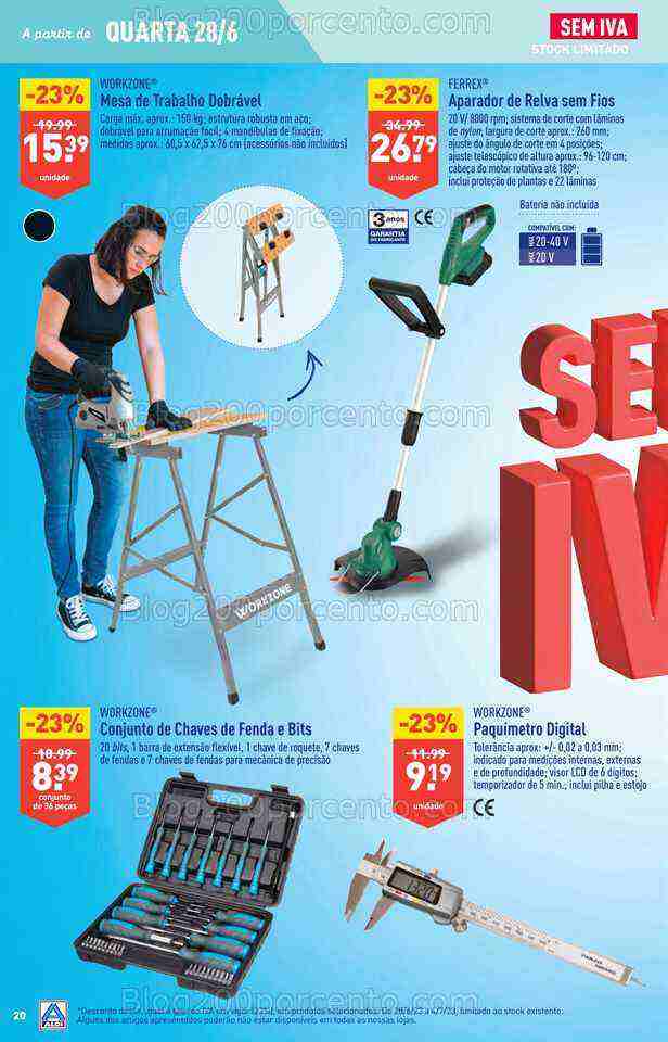 Antevisão Folheto ALDI Bazar Promoções de 28 junho a 4 julho