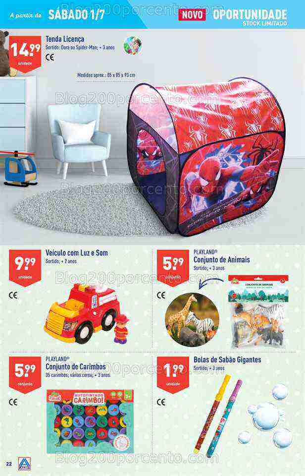 Antevisão Folheto ALDI Bazar Promoções de 28 junho a 4 julho