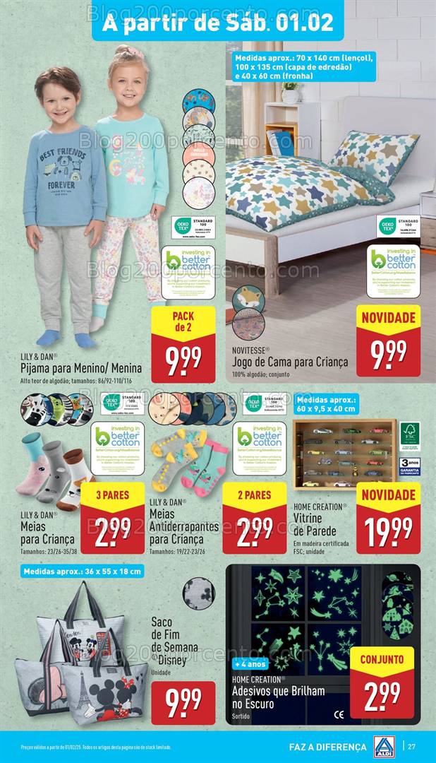Antevisão Folheto ALDI Promoções Fim de Semana - 1 e 2 fevereiro