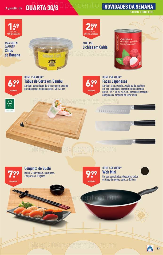 Antevisão Folheto ALDI Promoções de 30 agosto a 5 setembro