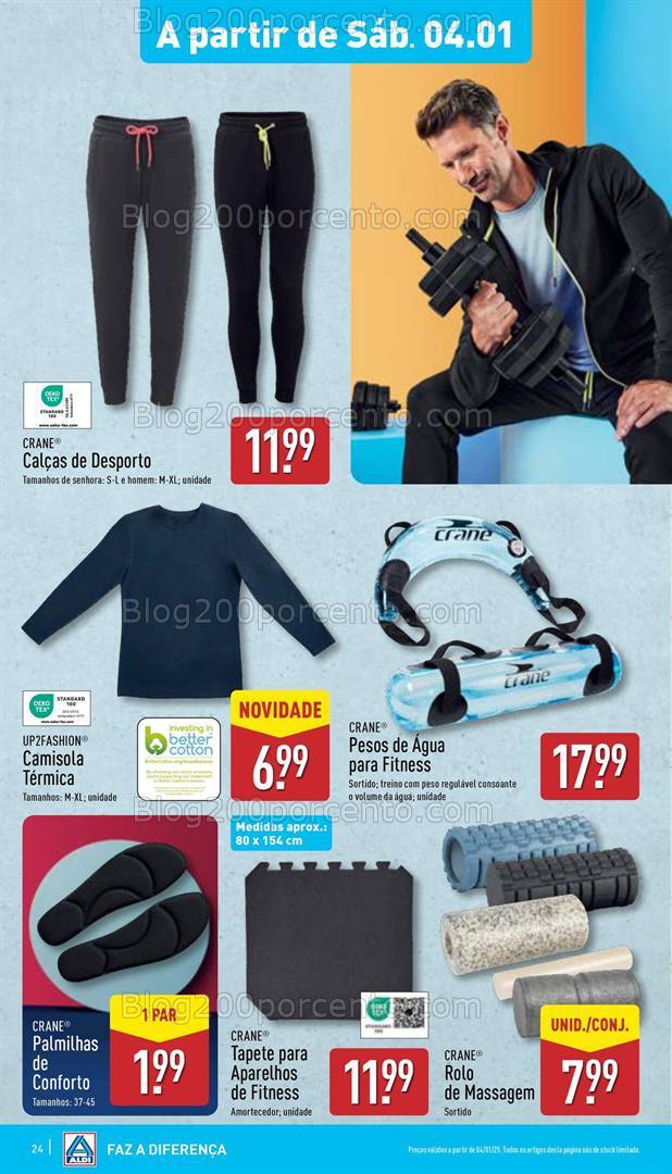 Antevisão Folheto ALDI Bazar Promoções a partir de 4 janeiro