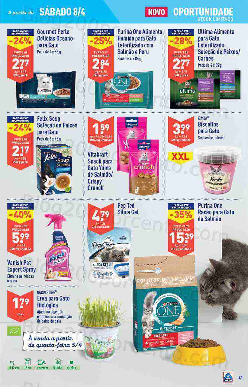 Antevisão Folheto ALDI Promoções de 5 a 11 abril