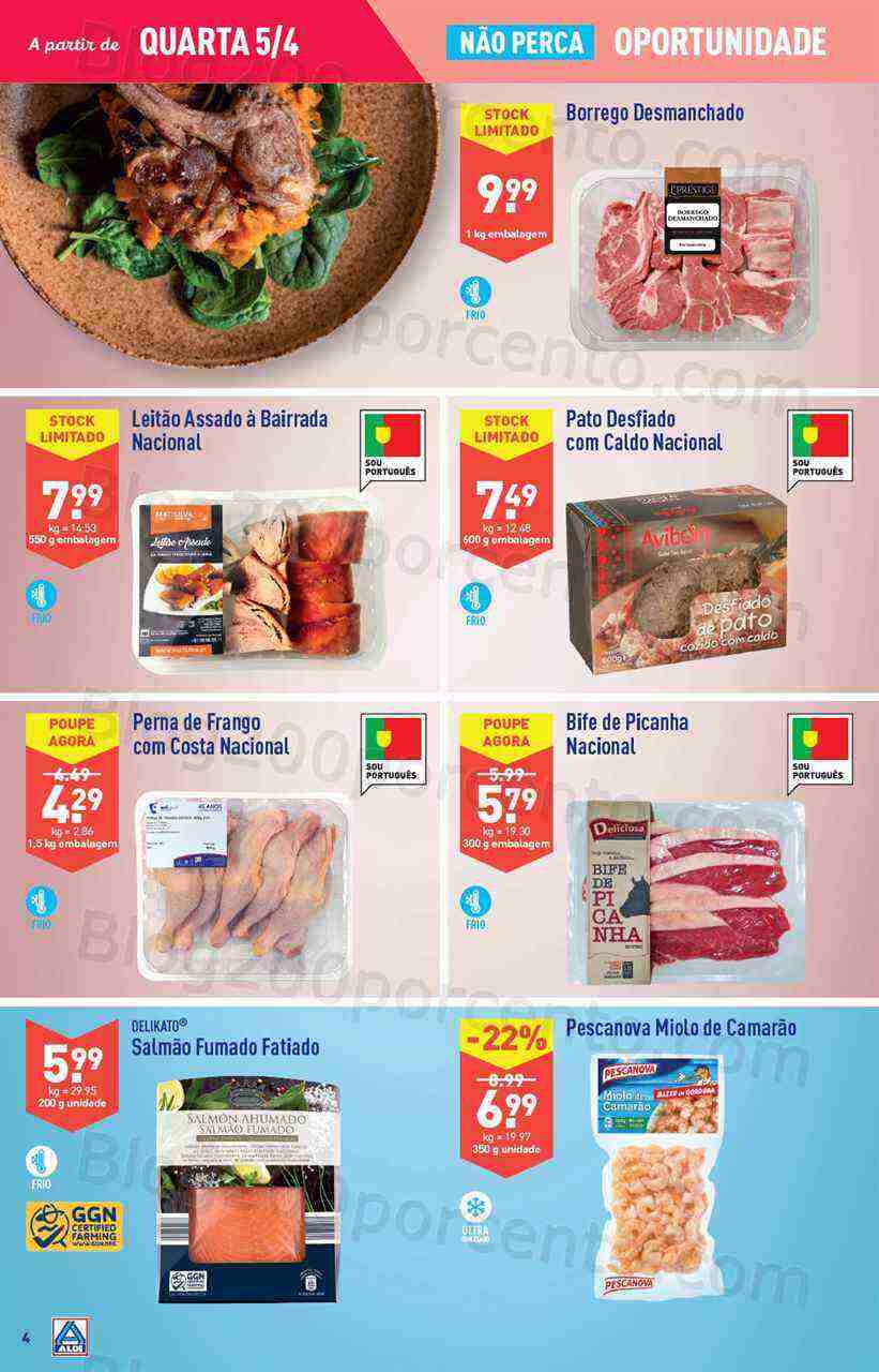 Antevisão Folheto ALDI Promoções de 5 a 11 abril