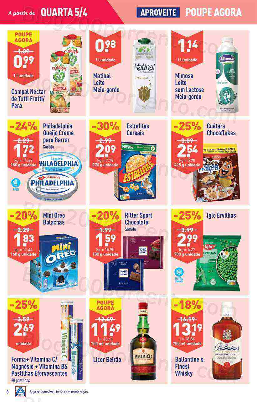 Antevisão Folheto ALDI Promoções de 5 a 11 abril