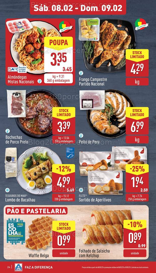 Antevisão Folheto ALDI Promoções Fim de Semana - 8 e 9 fevereiro