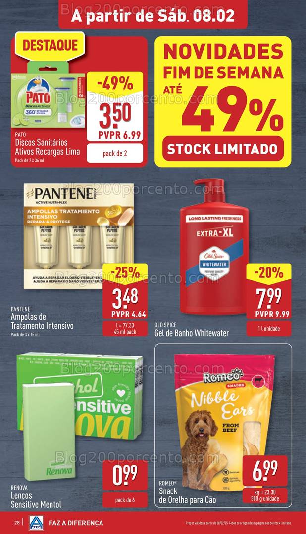 Antevisão Folheto ALDI Promoções Fim de Semana - 8 e 9 fevereiro