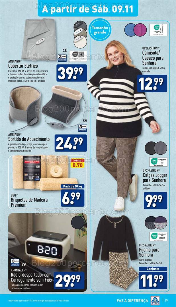 Antevisão Folheto ALDI Promoções de 6 a 11 novembro