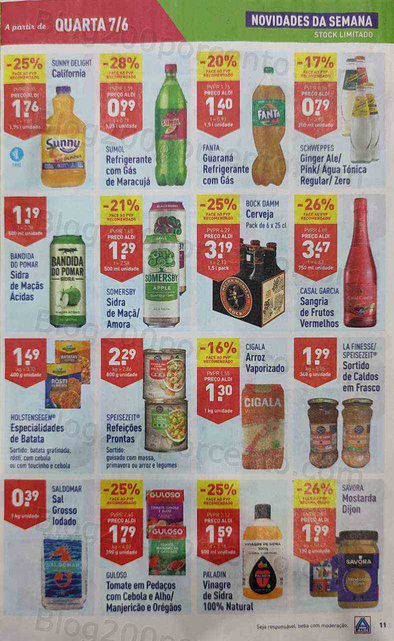 Antevisão Folheto ALDI Promoções de 7 a 13 junho