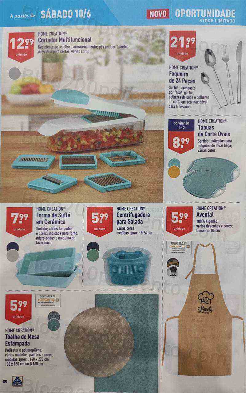 Antevisão Folheto ALDI Promoções de 7 a 13 junho