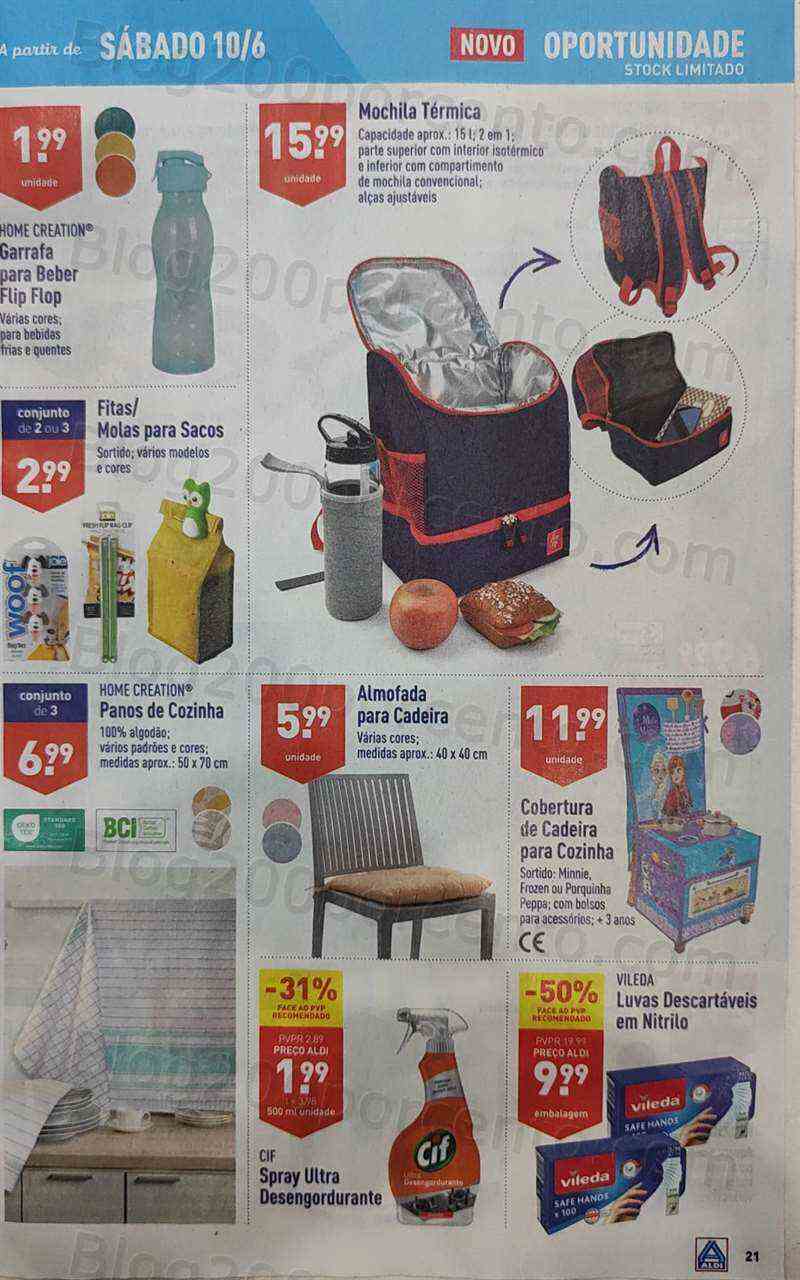 Antevisão Folheto ALDI Promoções de 7 a 13 junho