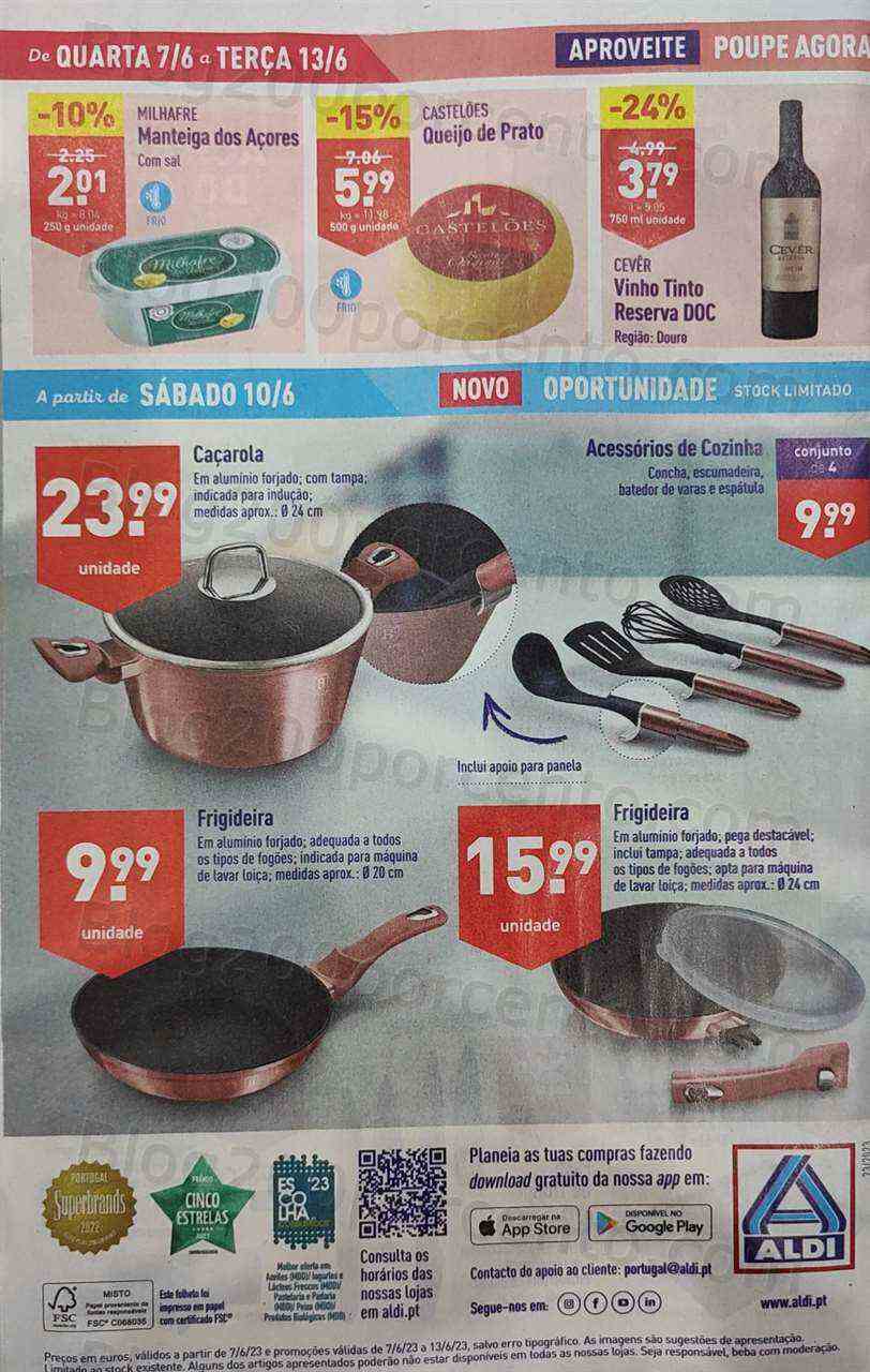 Antevisão Folheto ALDI Promoções de 7 a 13 junho