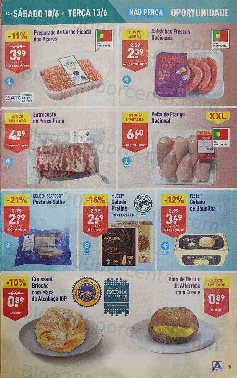 Antevisão Folheto ALDI Promoções de 7 a 13 junho