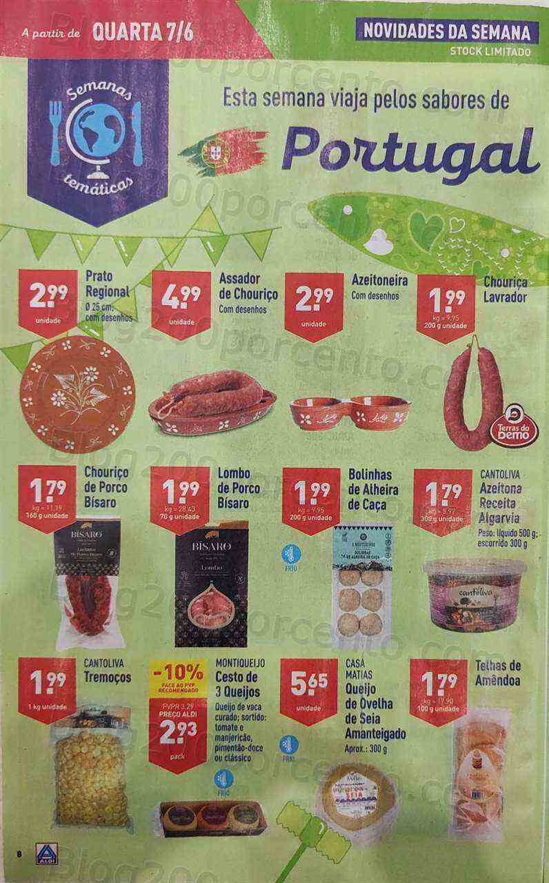 Antevisão Folheto ALDI Promoções de 7 a 13 junho