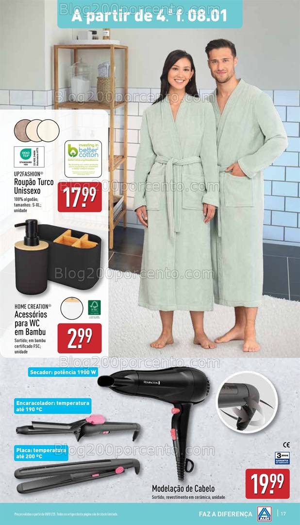 Antevisão Folheto ALDI Promoções de 8 a 14 janeiro