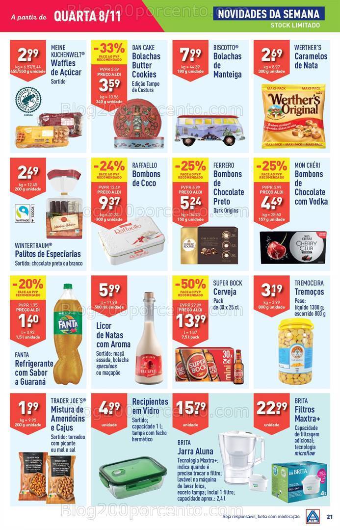 Antevisão Folheto ALDI Promoções de 8 a 14 novembro