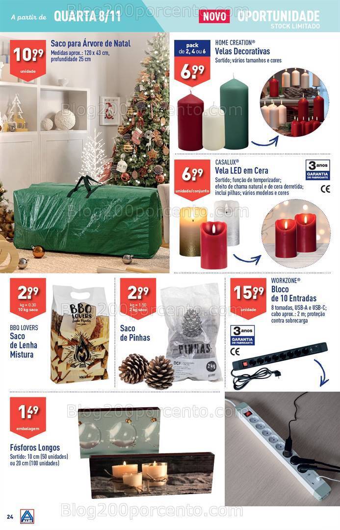 Antevisão Folheto ALDI Promoções de 8 a 14 novembro